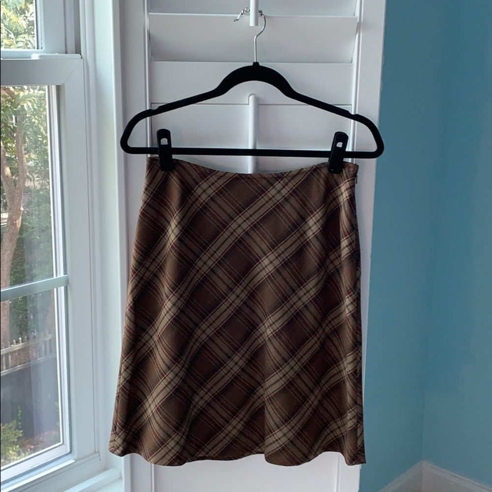 Brown Plaid Shirt
